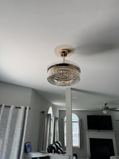 Interior lighting portfolio — Crystal chandelier