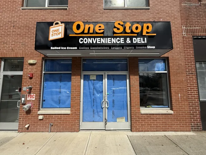 Retail renovation · Harrison — Storefront