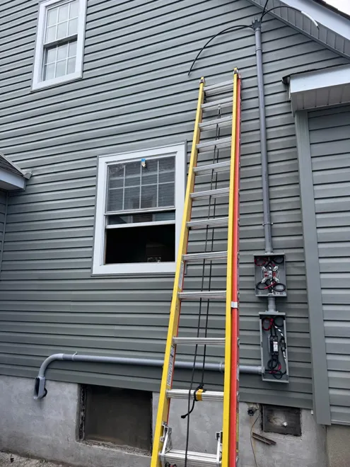 Exterior service equipment — Exterior service installation overview