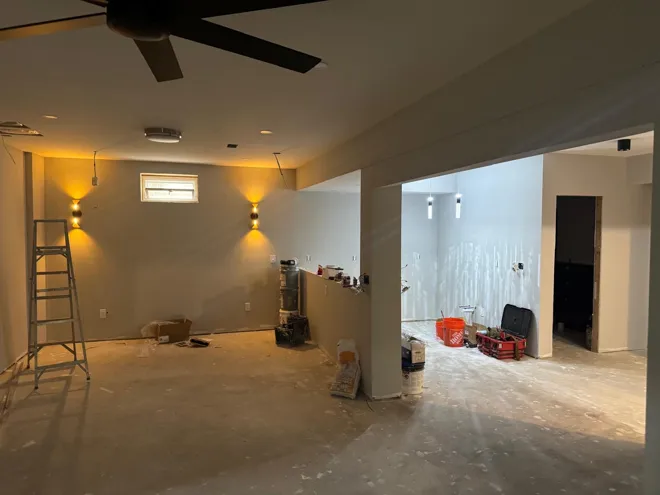 Basement renovation · Union